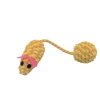 A new cross-border cat weaving simulation mouse tail ball cat toy, an interactive and entertaining tool for playing with cats Item Picture